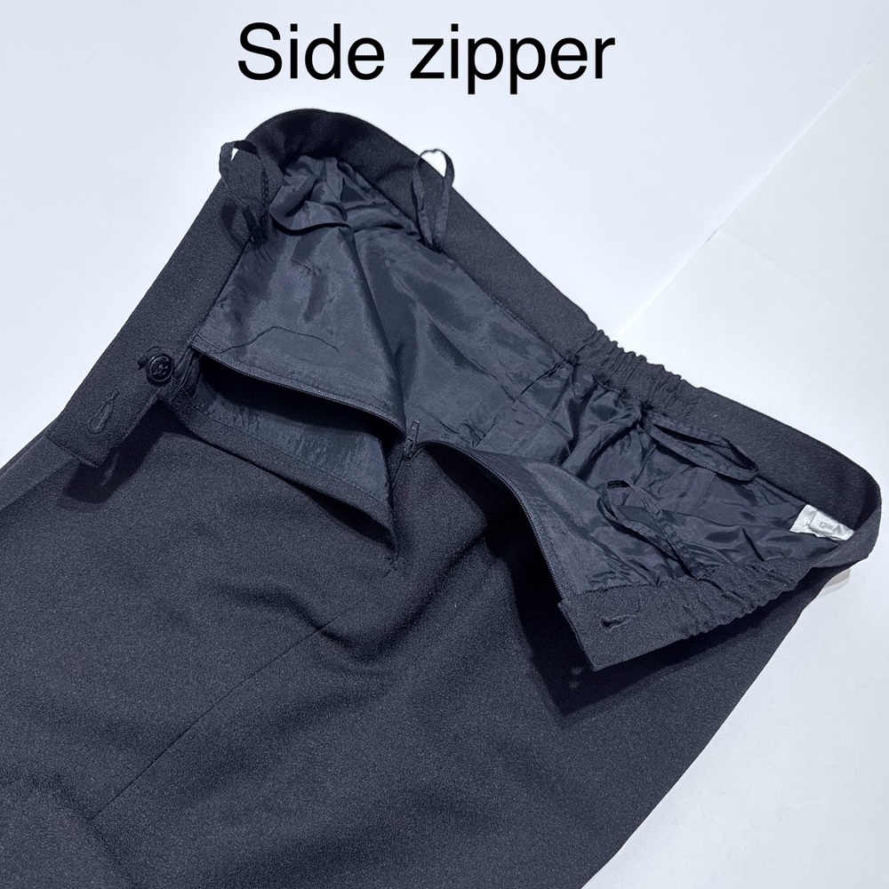 Emily Women's 2pc Pant Suit Set Size 12 Black Career Business Professional - Picture 11 of 16